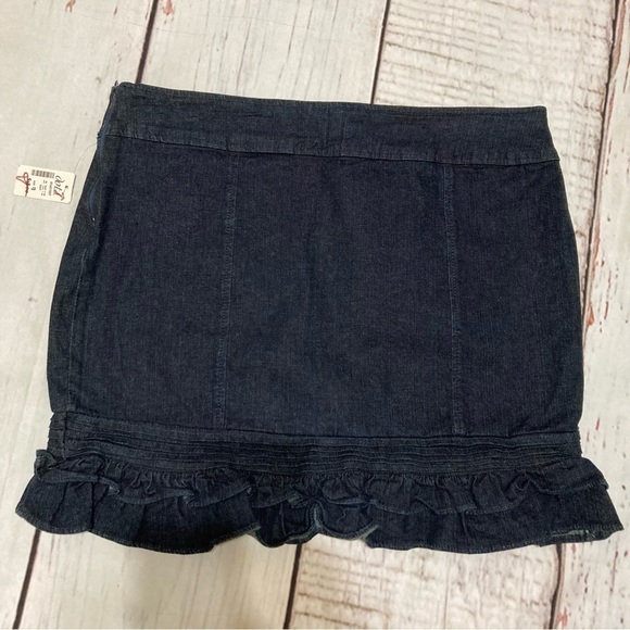 Angels Kiss Juniors denim mini skirt with little ruffles size 13 NWT Y2K - Picture 7 of 10
